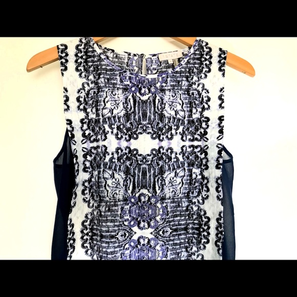 1. STATE Sleeveless Blue Top NEW WITHOUT TAGS Size Small - Picture 2 of 8